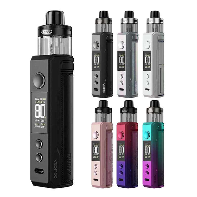 VooPoo Drag X2 Kit + Batteria 18650 compresa nel prezzo