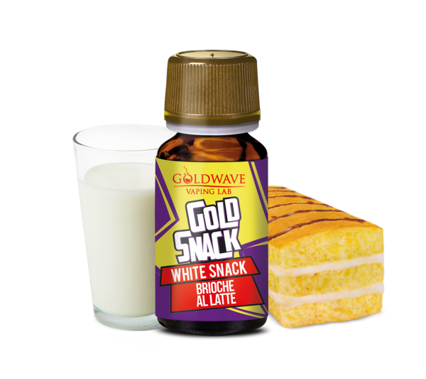 WHITE SNACK GOLD SNACK AROMA CONCENTRATO 10 ML GOLDWAVE