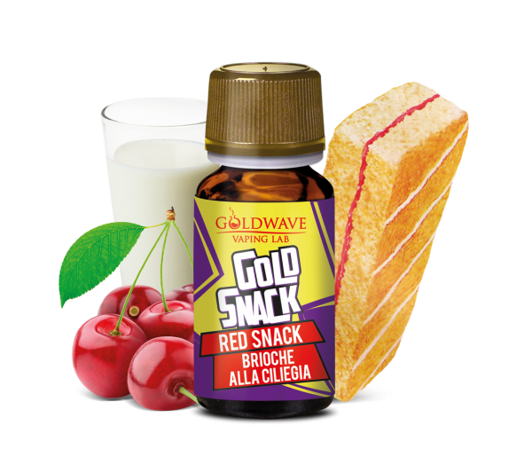 RED SNACK GOLD SNACK AROMA CONCENTRATO 10 ML GOLDWAVE