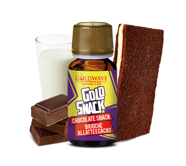 CHOCOLATE SNACK GOLD SNACK AROMA CONCENTRATO 10 ML GOLDWAVE