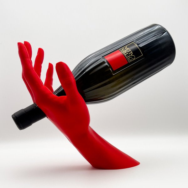  Mano Portavino Minimalista - Vinograce Original Collecticraft 3D
