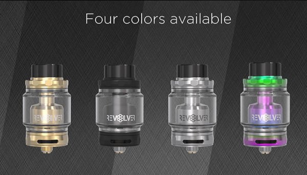 ATOMIZZATORE REVOLVER RTA - VANDY VAPE (Colore Silver)