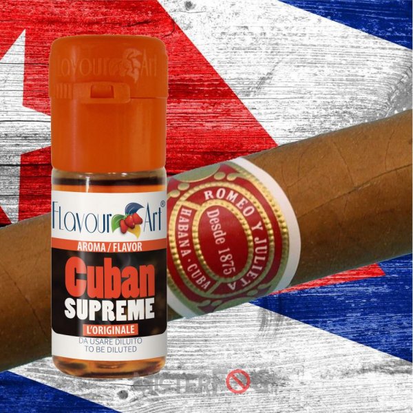 AROMA CONCENTRATO CUBAN SUPREME - FLAVOURART 10 ML