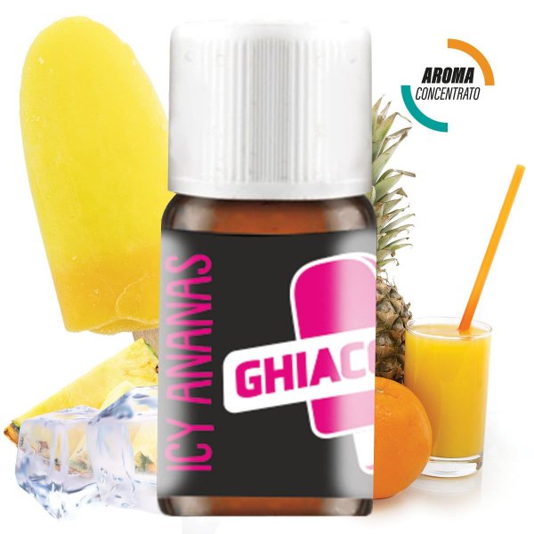 AROMA CONCENTRATO - GHIACCIOLI - ICY ANANAS - DREAMODS - 10 ML + 4 ML