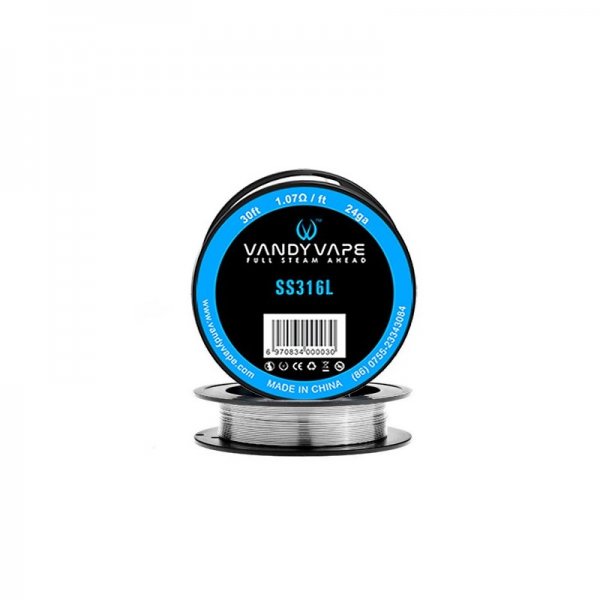 Vandy Vape SS316L Wire 24GA - 9m