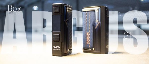  ARGUS GT VOOPOO Box Mod + 2 pz Batteria 18650 Sony